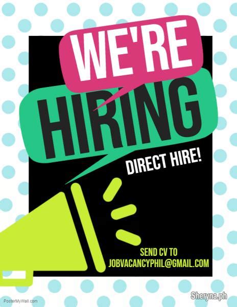 Latest Job Openings in Mabalacat .